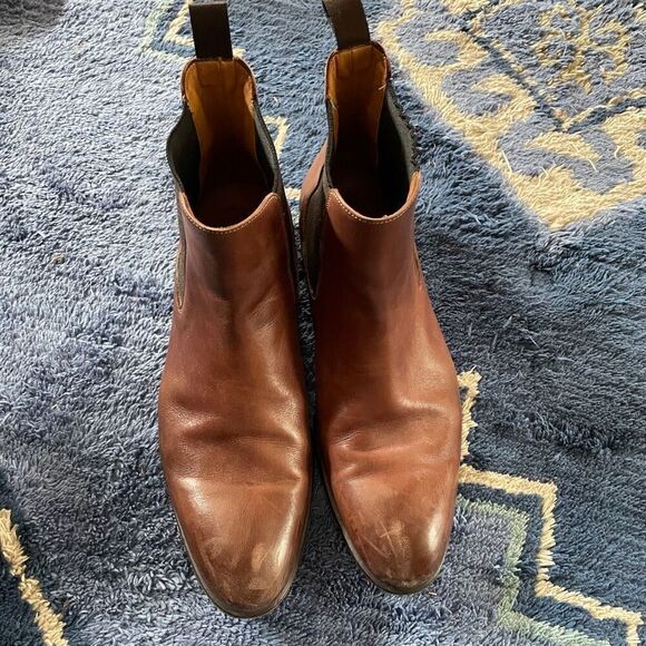 Ace Marks Leather Chelsea Boot Men’s 11.5 - Picture 3 of 11